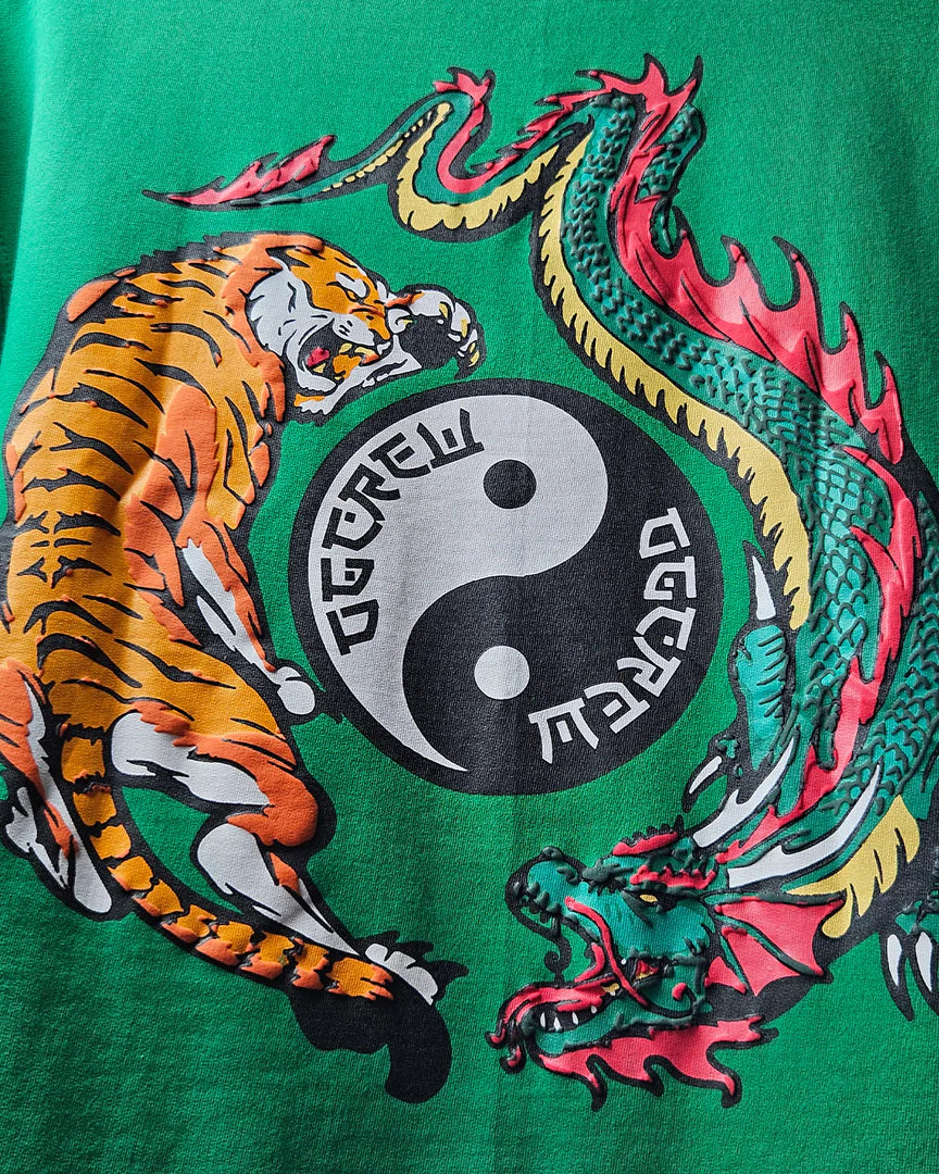 GREEN DRAGON TIGER T-SHIRT