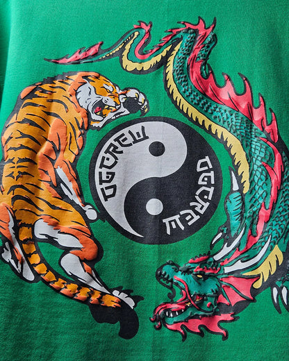 GREEN DRAGON TIGER T-SHIRT