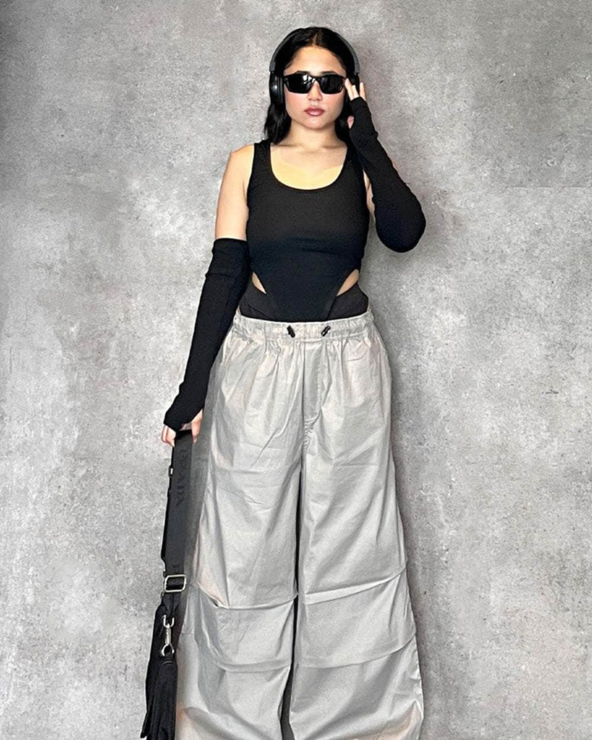 Cool Grey Parachute Pants 2.0