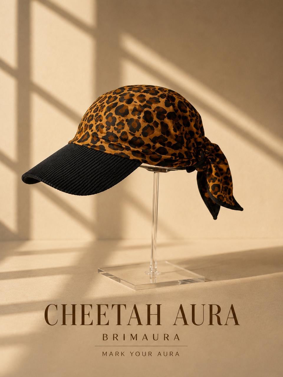 Leopord AURA With Corduroy Brim