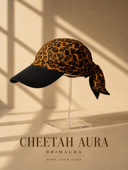 Leopord AURA With Corduroy Brim