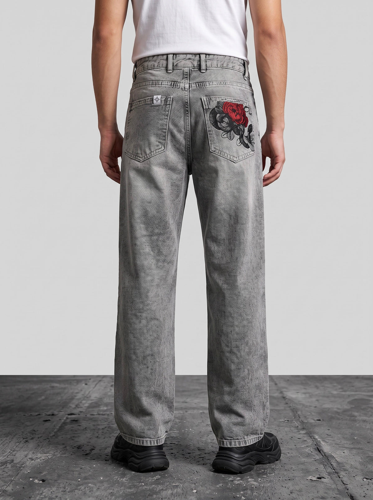 SERPENT GREY DENIM