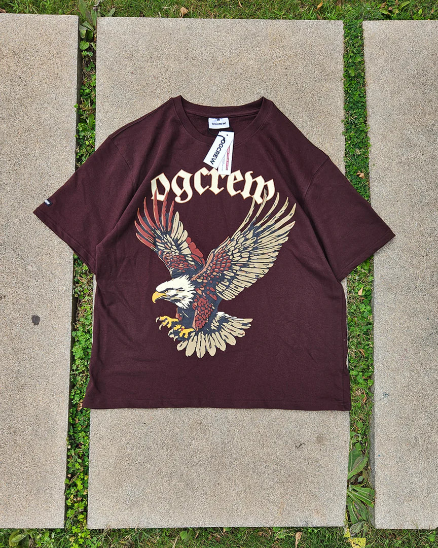 MOCHA BROWN EAGLE T-SHIRT