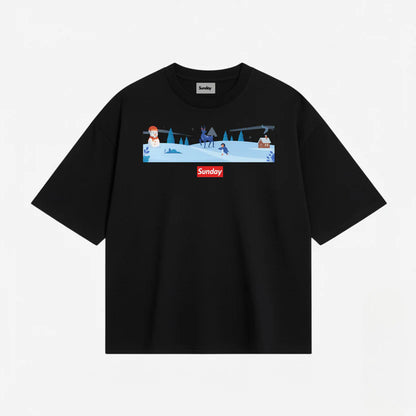 CHRISTMAS COMING TEE
