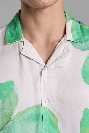GREEN BLEED SHIRT