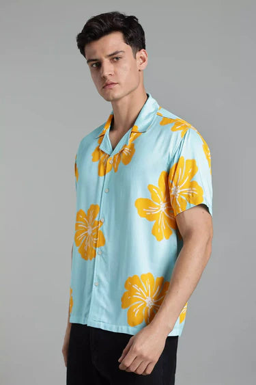 MUSTARD BLOOM SHIRT