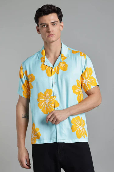 MUSTARD BLOOM SHIRT