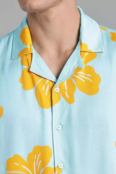 MUSTARD BLOOM SHIRT