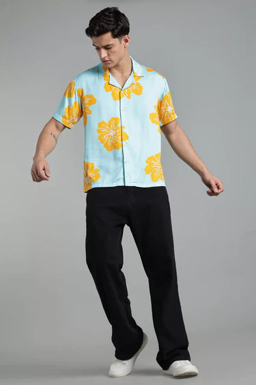 MUSTARD BLOOM SHIRT