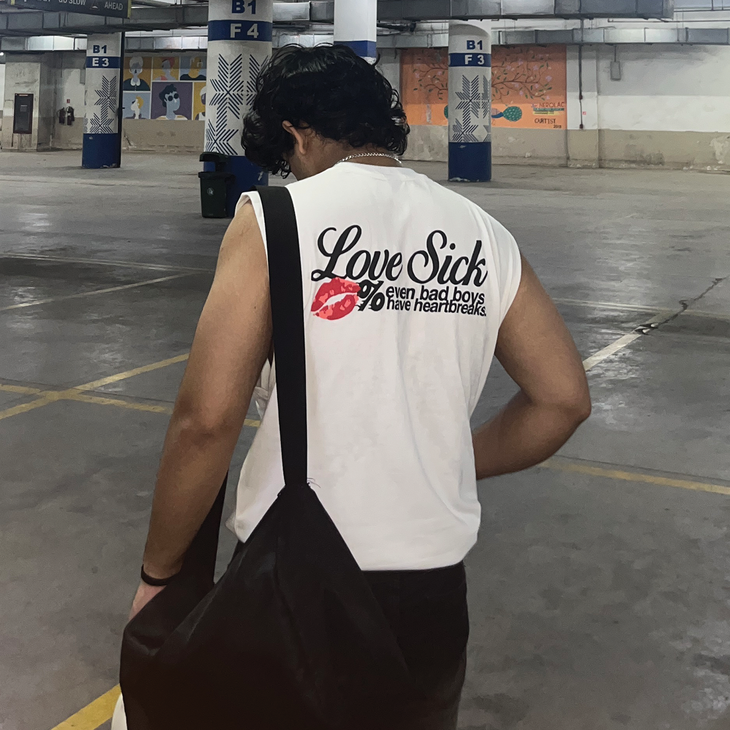 Love Sick White Vest