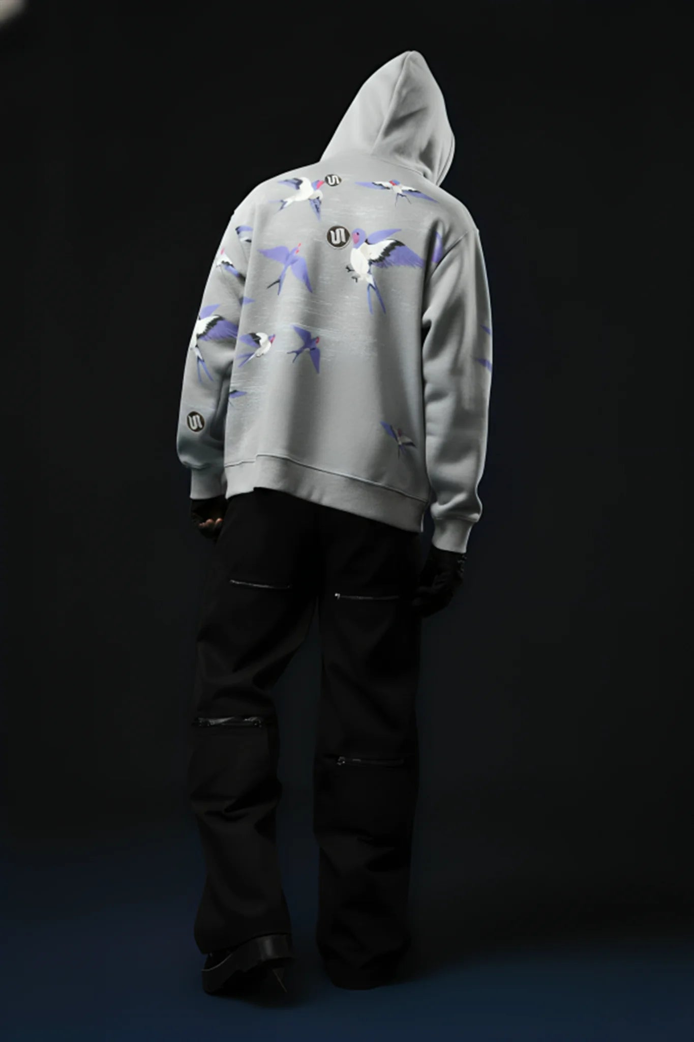 Rise Above Greywings Hoodie