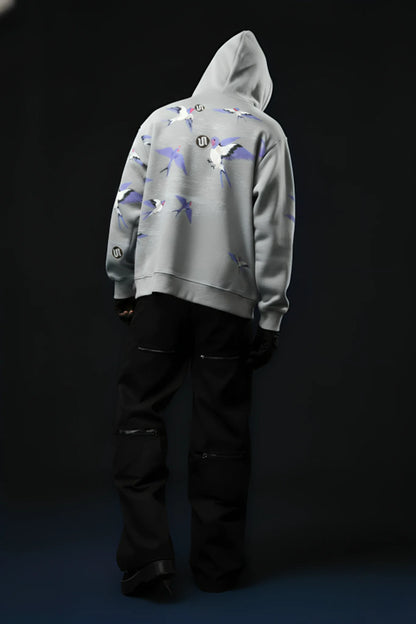 Rise Above Greywings Hoodie