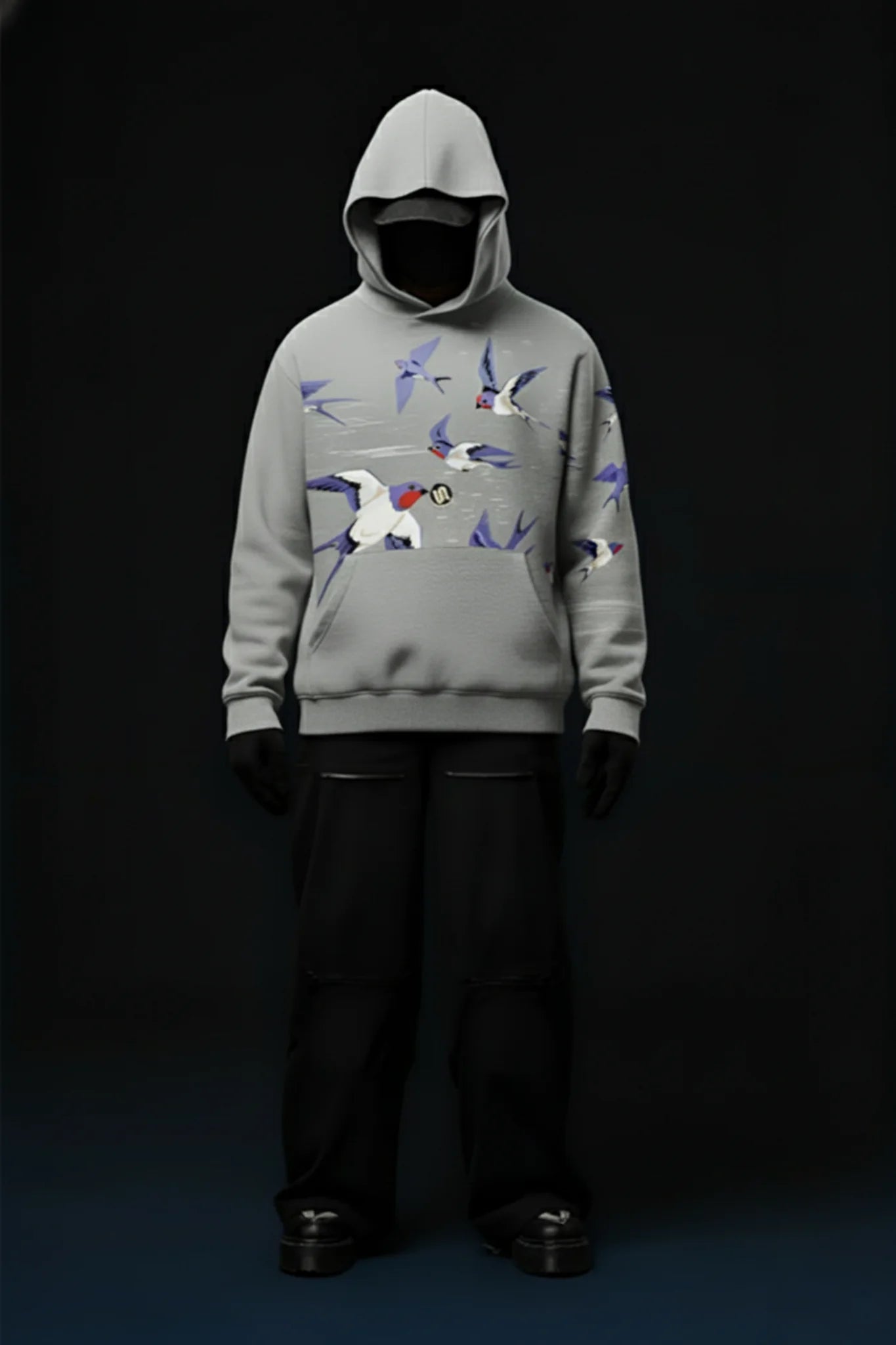 Rise Above Greywings Hoodie