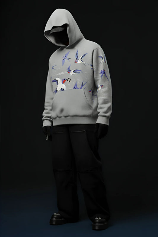 Rise Above Greywings Hoodie