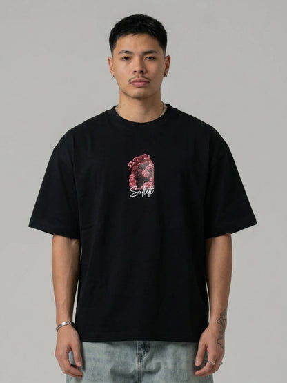 BLACK DRAGON CREST TEE
