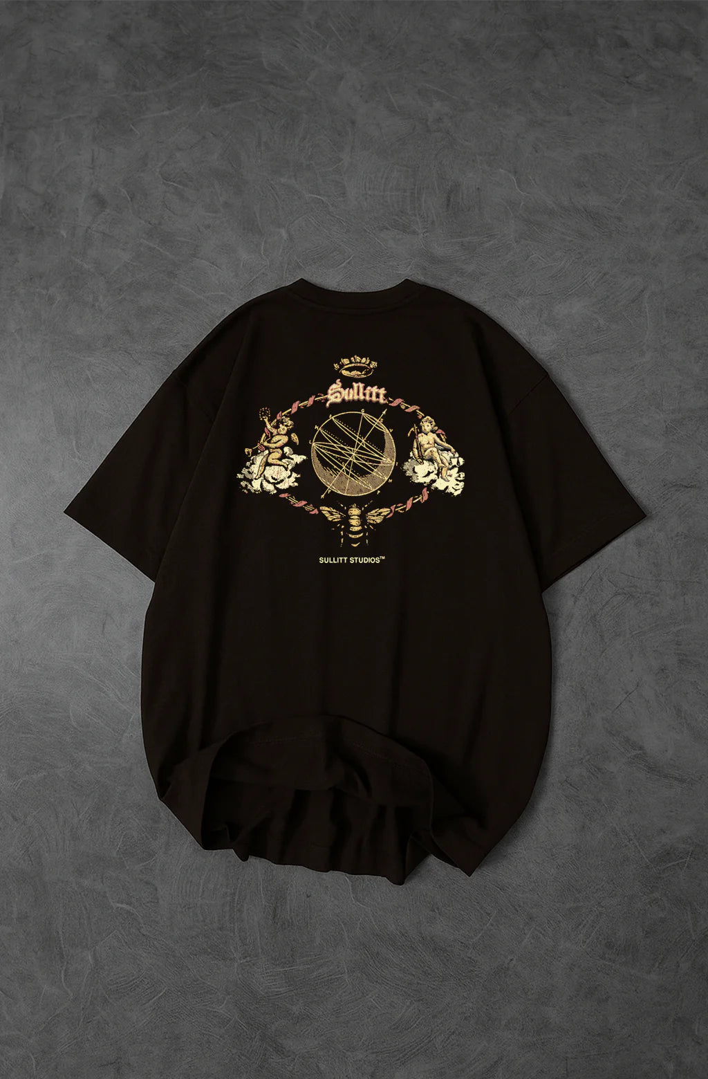 DARK BROWN ANGEL TEE