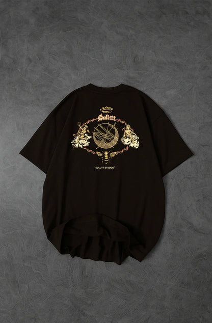 DARK BROWN ANGEL TEE