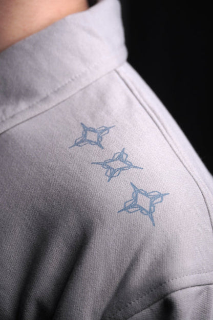 MINIMAL ZIPPER - GREY ZIPPER POLO