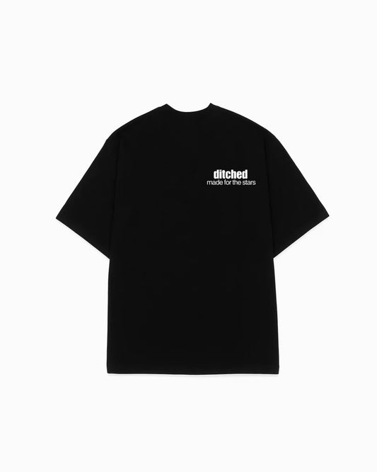 BLACK BASIC TEE