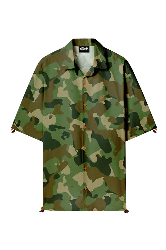 Camo' Logo Bowling Shirt