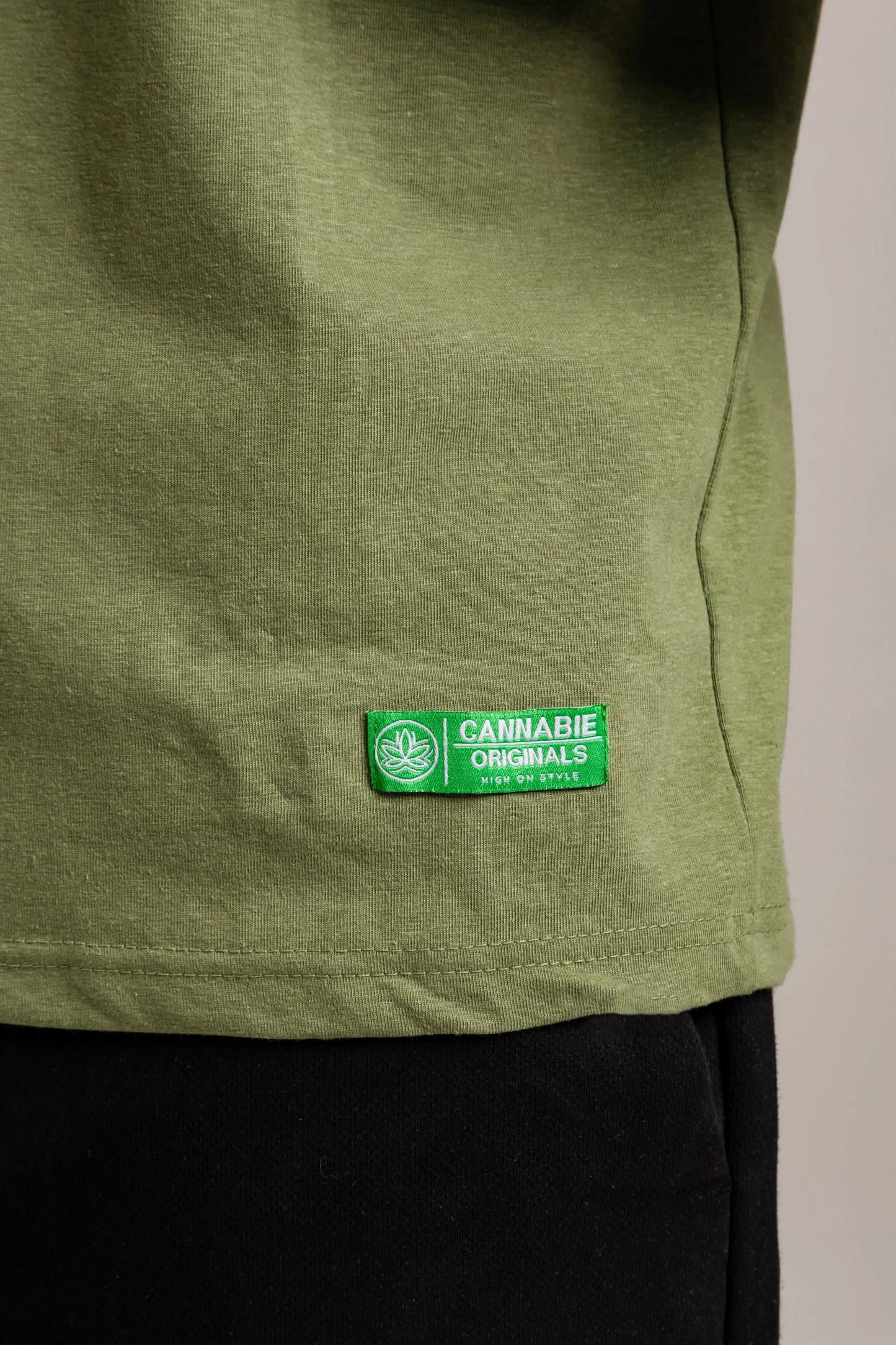 Cannabie Circus Hemp Green Tee