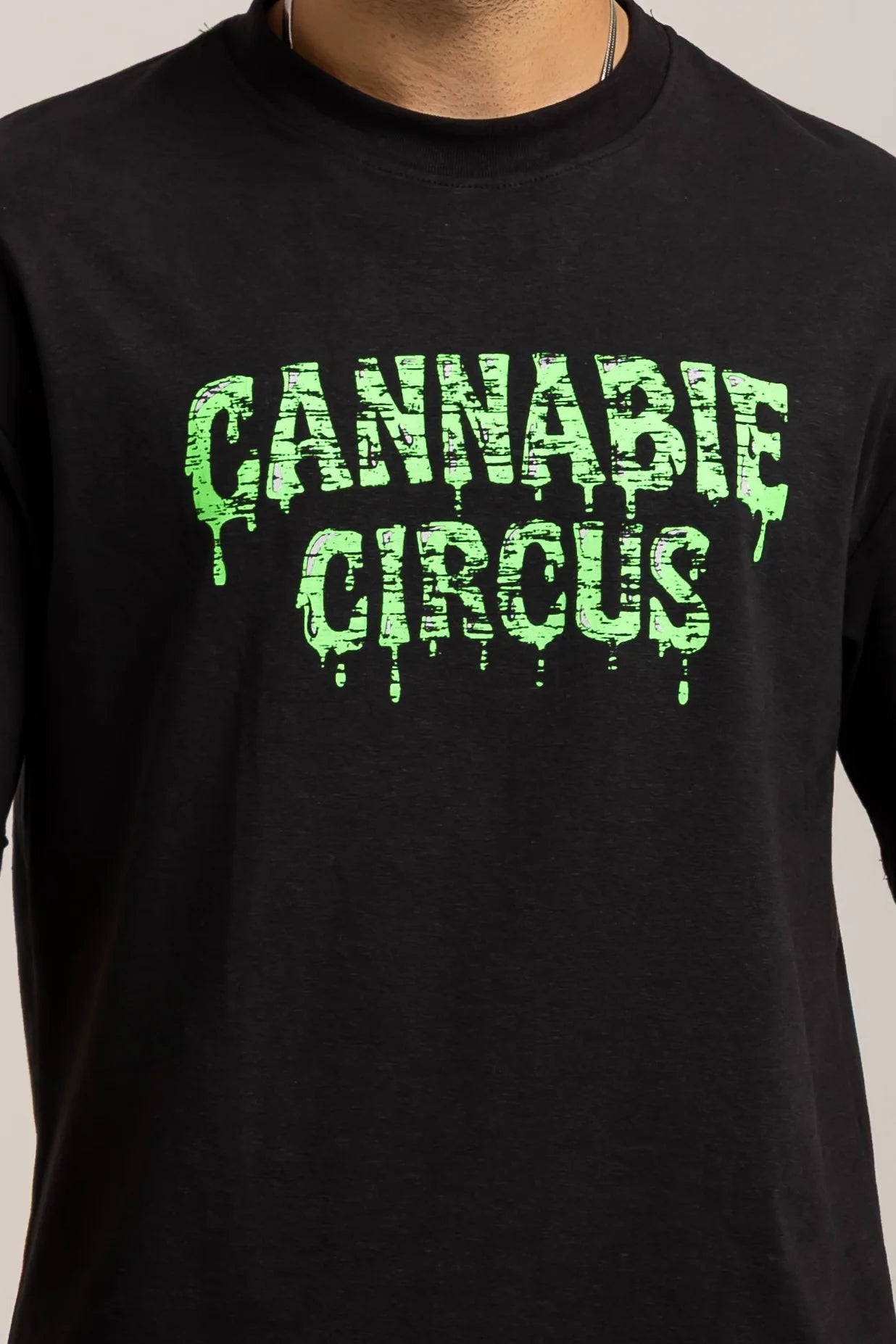 Cannabie Circus Hemp Black Tee