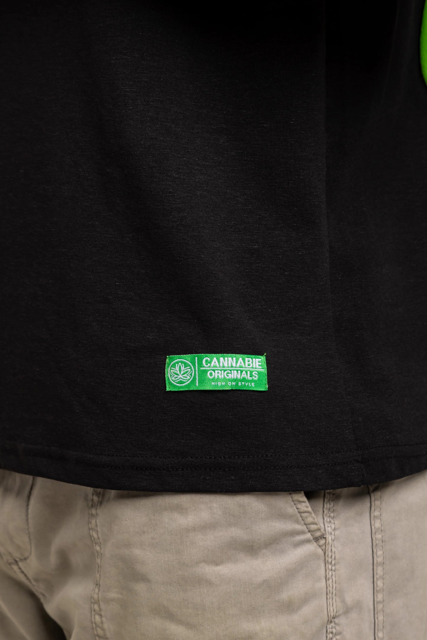 Cannabie Circus Hemp Black Tee