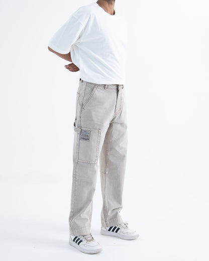 Urban Hike Carpenter Relaxed Jeans: Dusty Grey