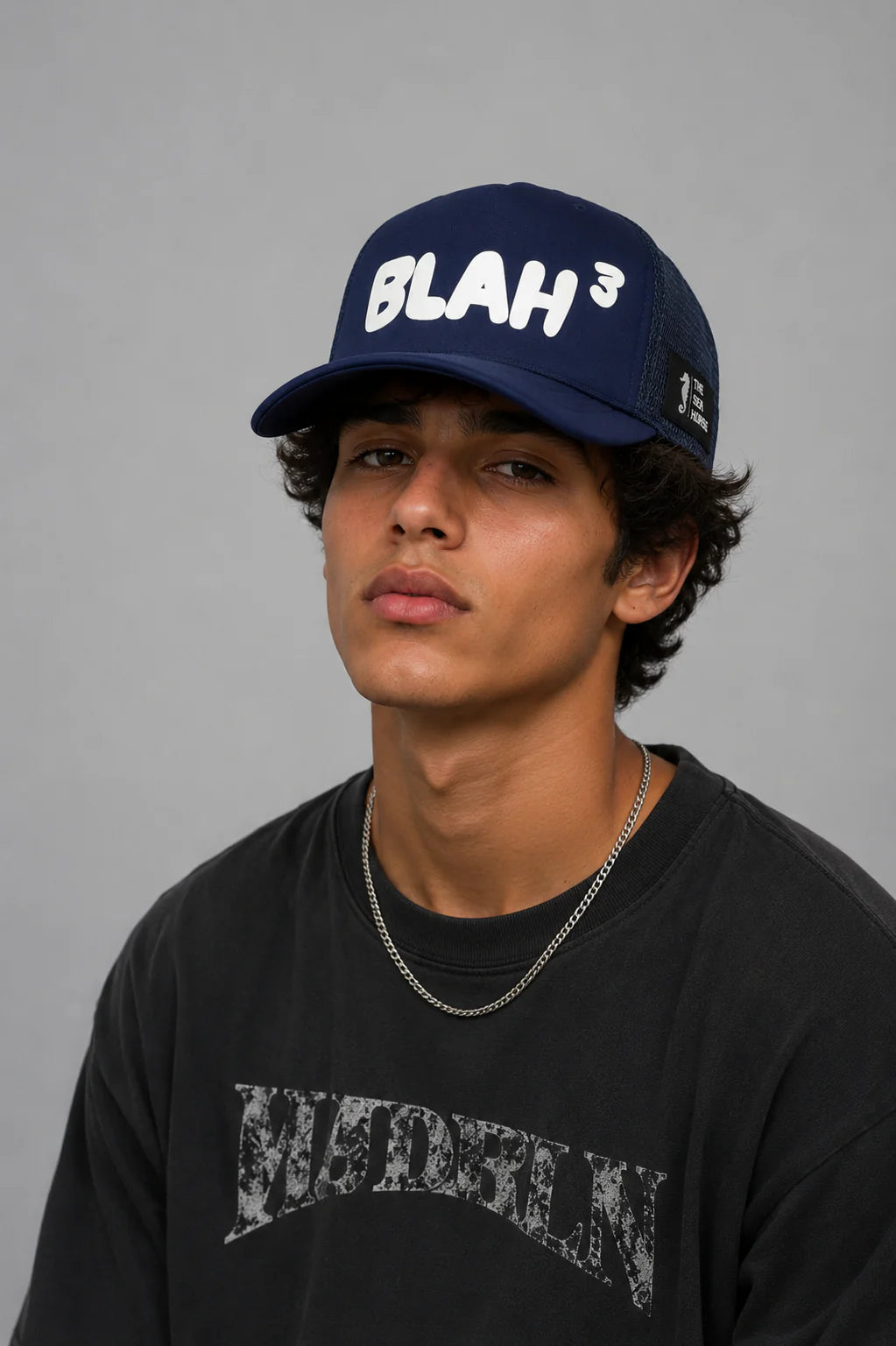 Blah Blah Blah - mesh trucker cap