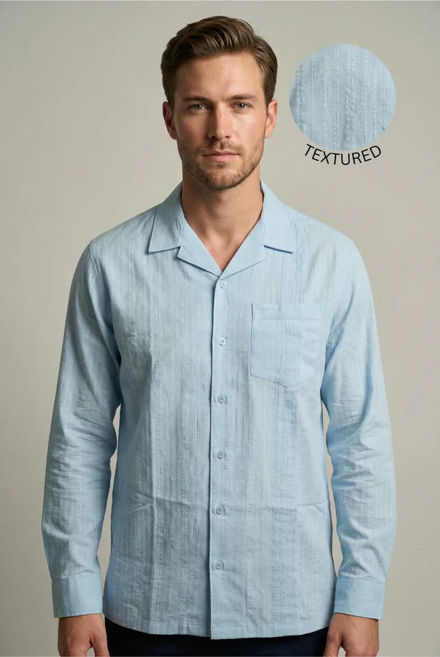 SIGNATURE PIN TUCK SHIRT