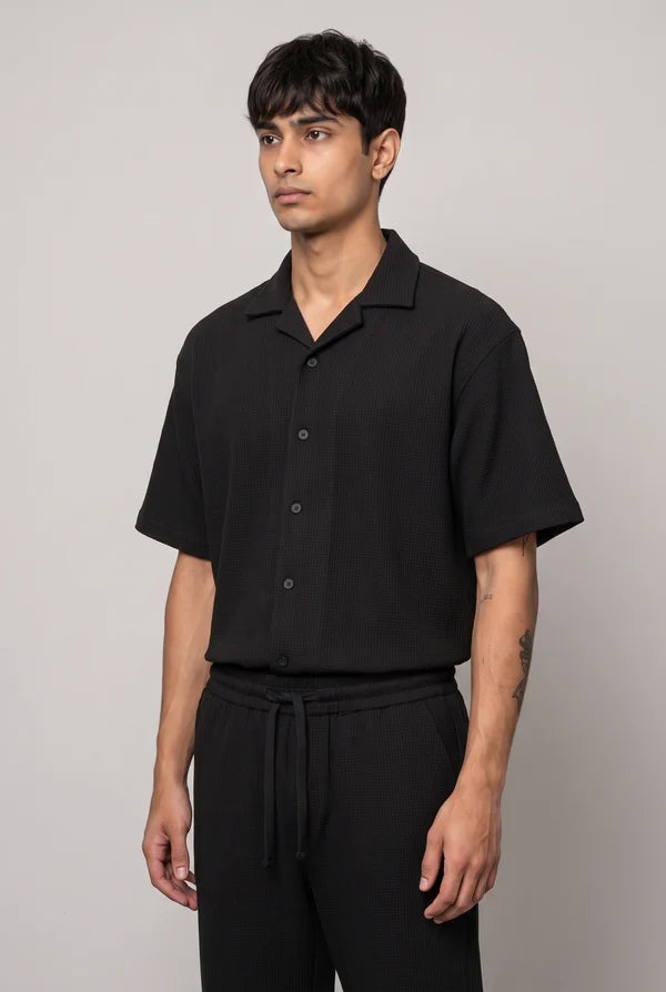 Black Co-ord Shirt