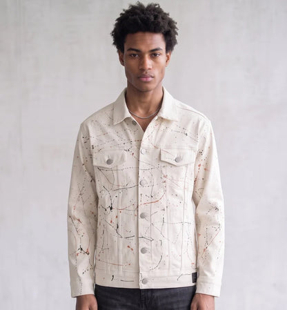White Painted Jacket