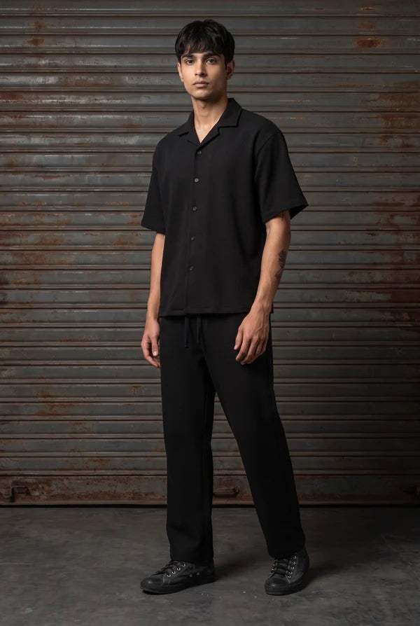 Black Co-ord Shirt