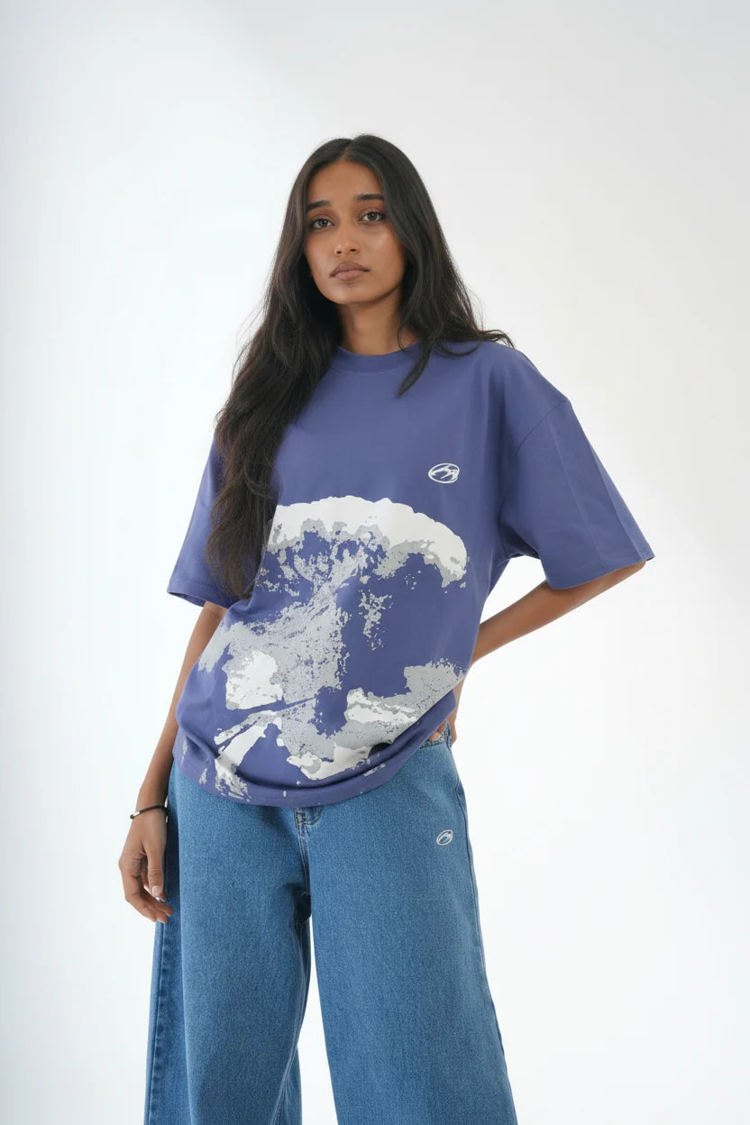 BLUE MANACA BLAST TEE