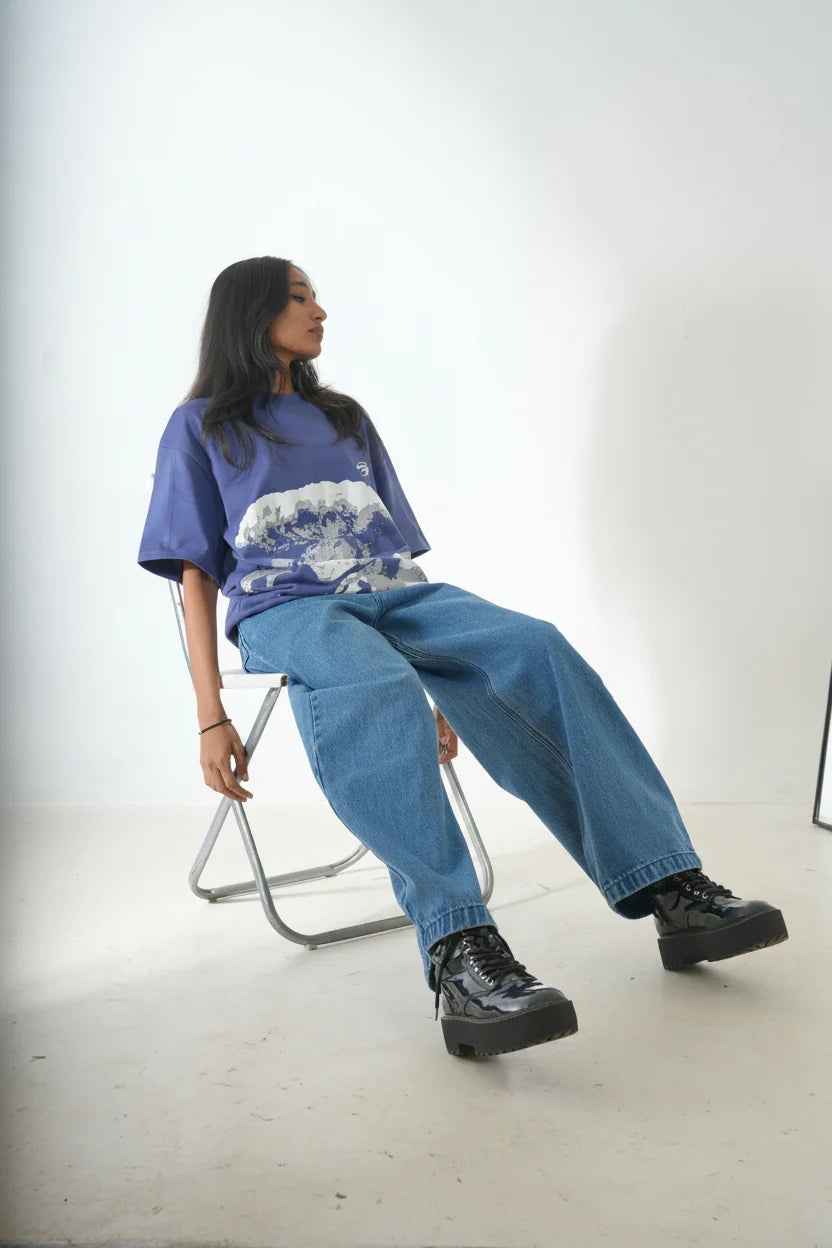 BLUE MANACA BLAST TEE