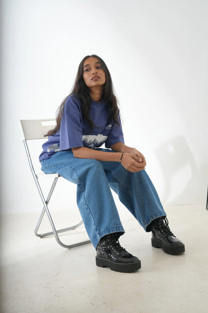 BLUE MANACA BLAST TEE