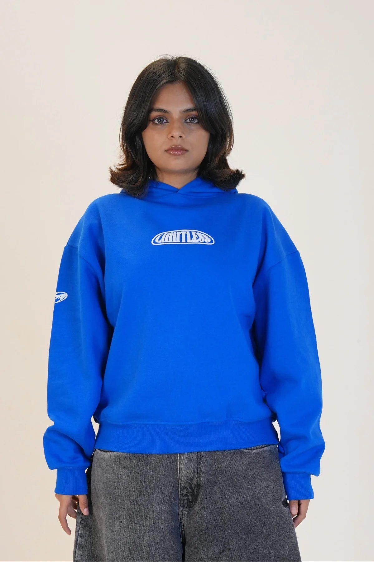 BLUE LIMITLESS HOODIE
