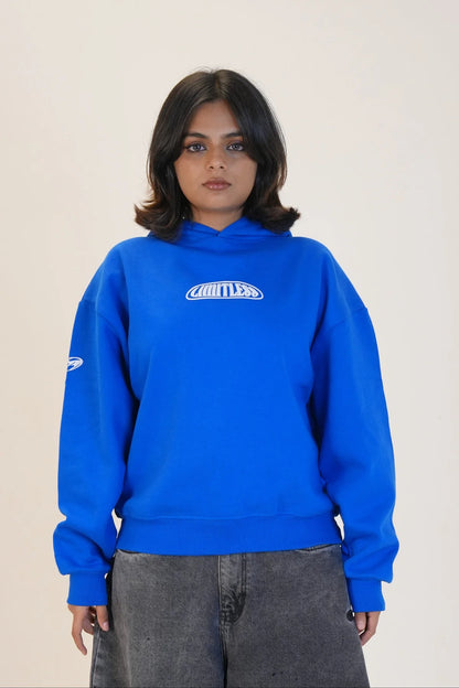 BLUE LIMITLESS HOODIE