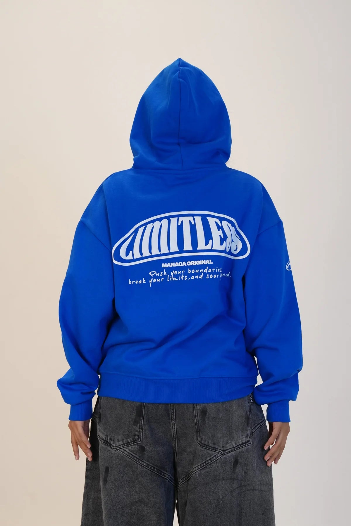 BLUE LIMITLESS HOODIE