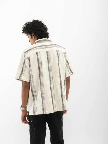 Textured Half Sleeves Shirt