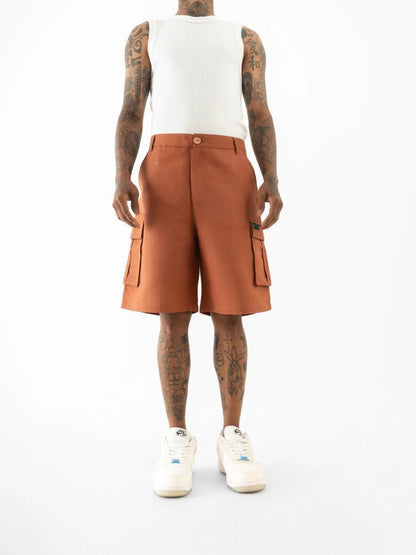 Cargo Short Brick Red