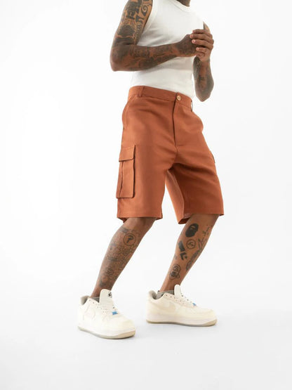 Cargo Short Brick Red