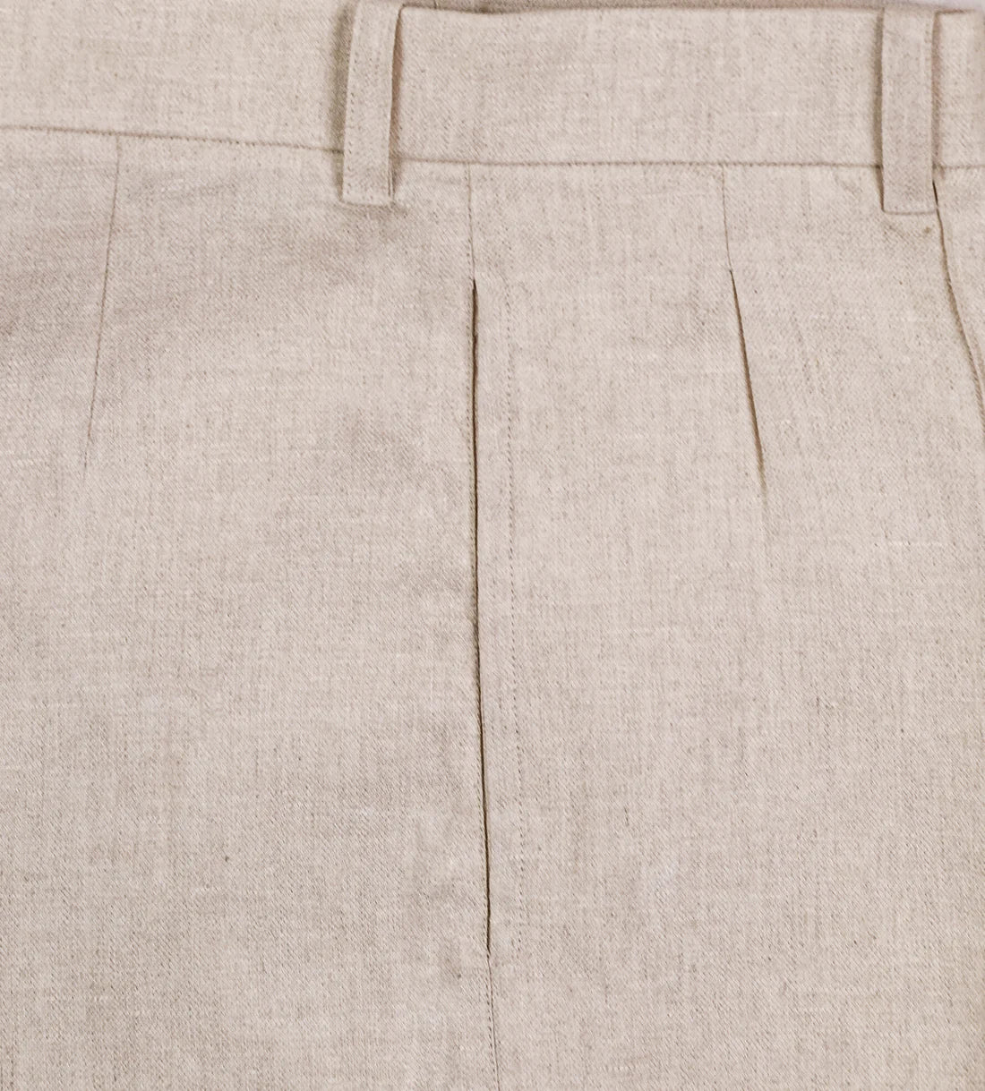 Pleated Linen Trousers (Women)