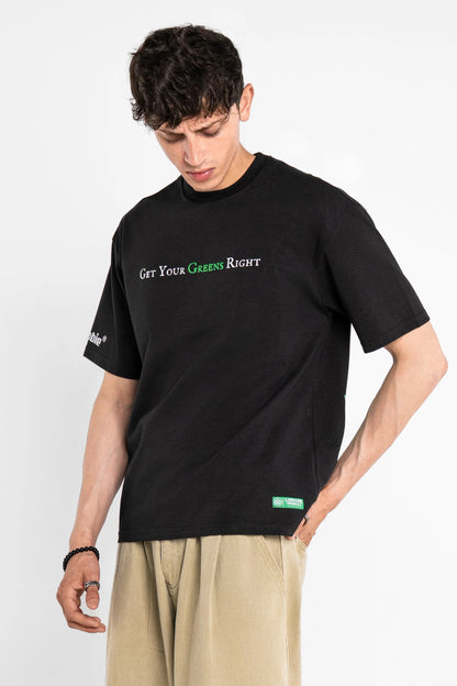 Get Your Greens Hemp Black Tee