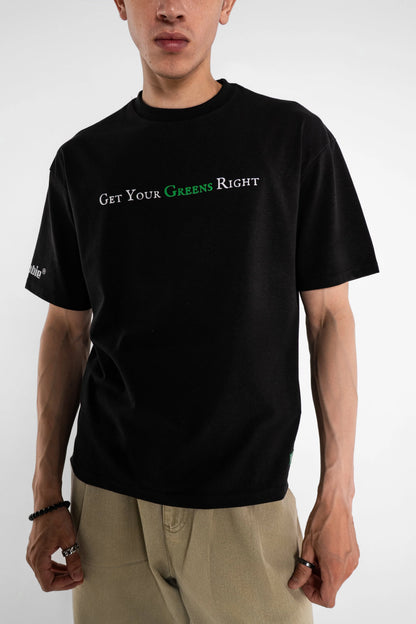 Get Your Greens Hemp Black Tee