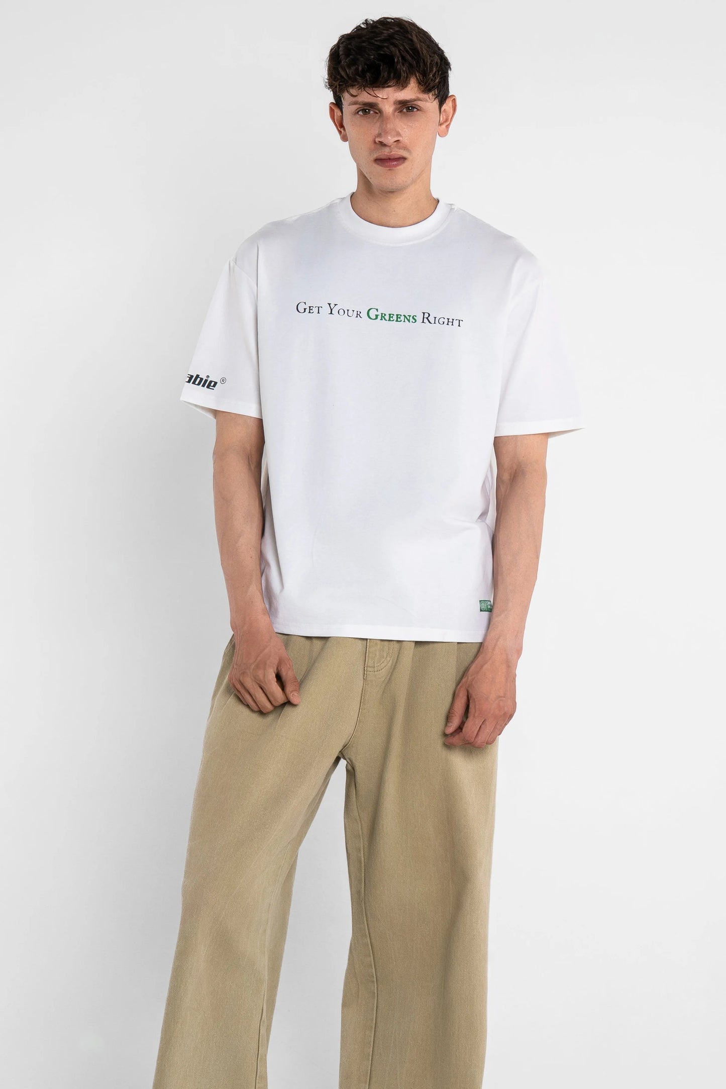 Get Your Greens Hemp White Tee