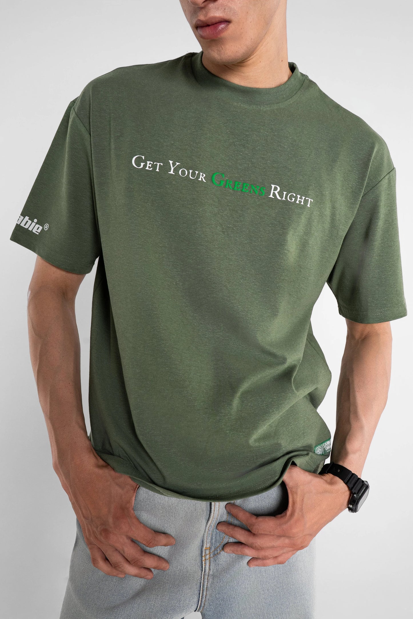 Get Your Greens Hemp Green Tee