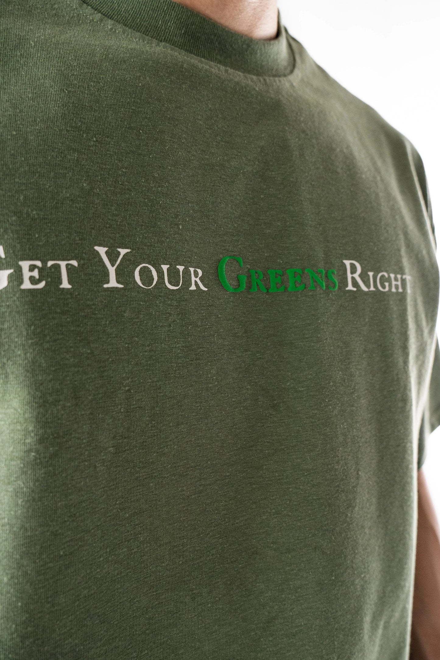 Get Your Greens Hemp Green Tee