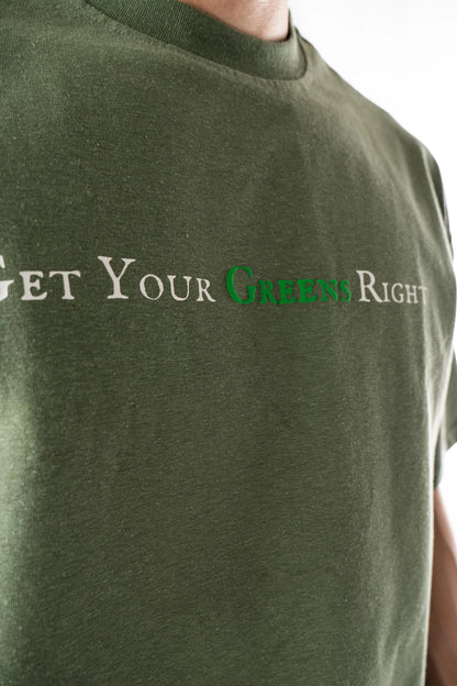 Get Your Greens Hemp Green Tee