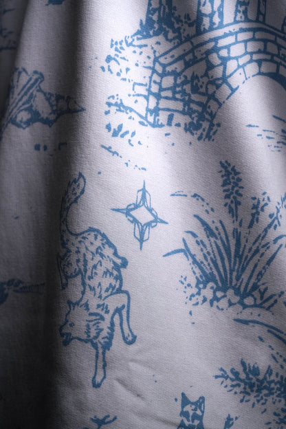 OLD ENGLISH ZIPPER - WHITE ZIPPER POLO